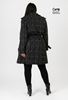 Picture of CURVY GIRL COAT WITH CONTRAST STITCHING